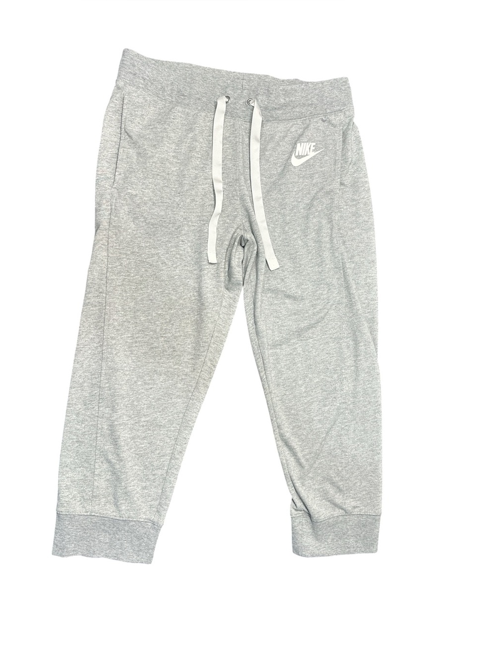 Nike Women's Gray Fleece Joggers - Classic Logo